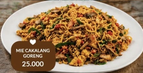 Mie Cakalang Goreng